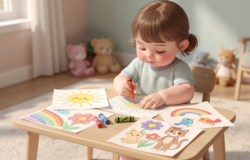 Що малювати з дітьми 3–4 років